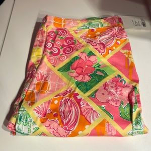 Lilly Pulitzer NWT patchwork print classic Lilly capri size 12